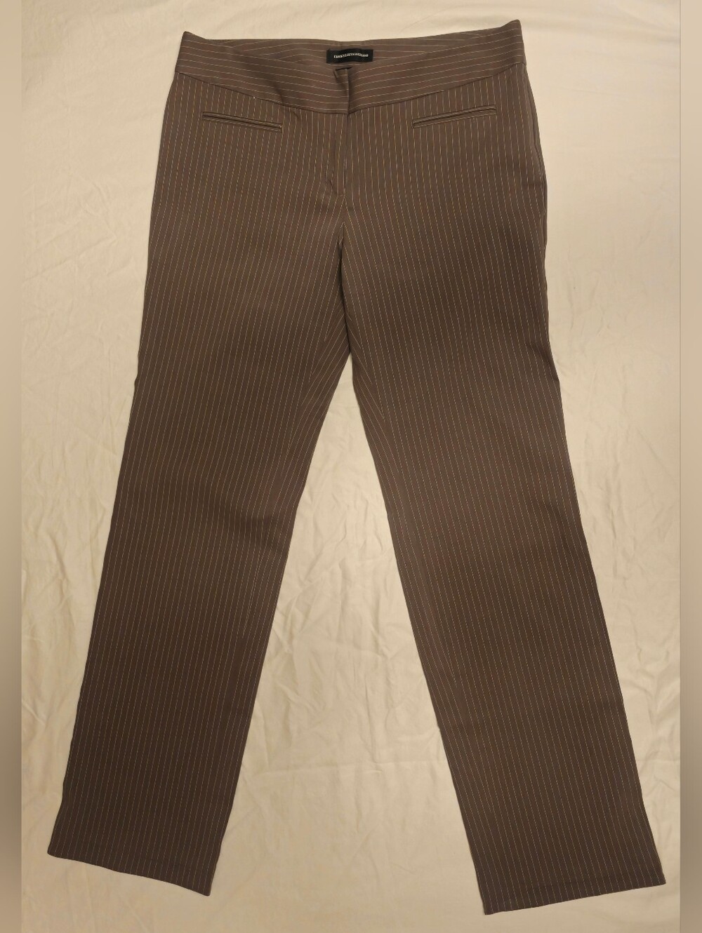 Express Brown Pinstripe Women’s Pants